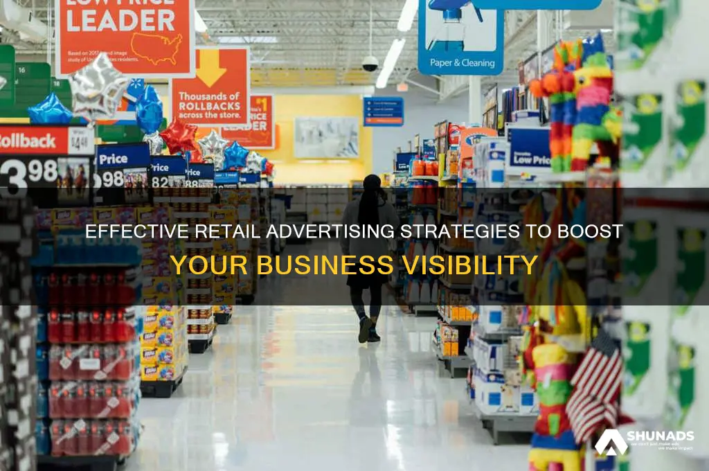 how to advertise your retail business