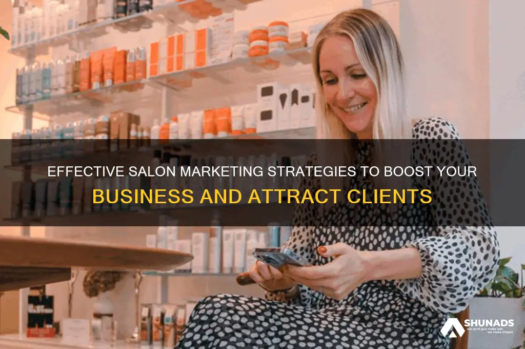 how to advertise your salon business