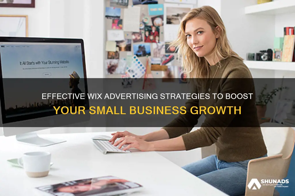 how to advertise your small busi wixness