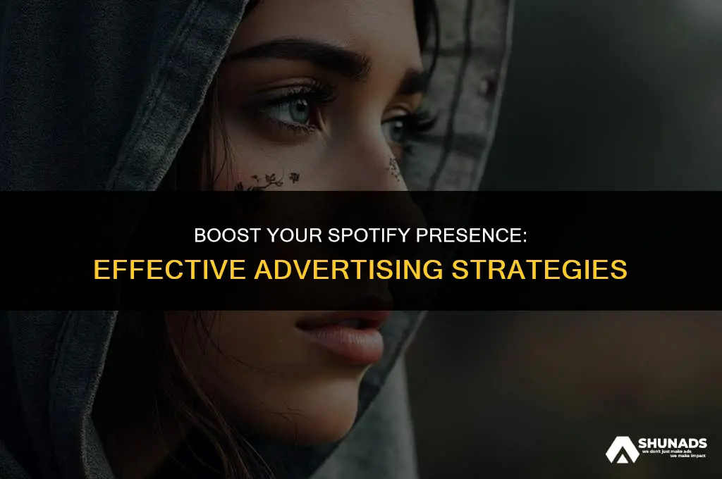 how to advertise your spotify