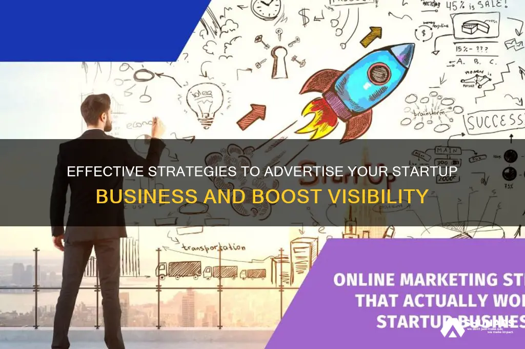 how to advertise your startup business