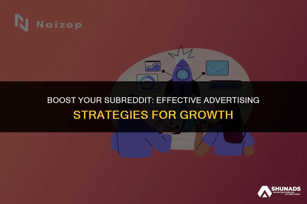 how to advertise your subreddot
