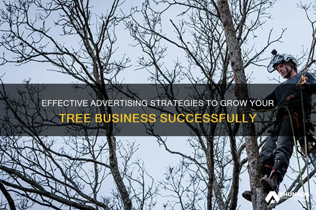 how to advertise your tree business