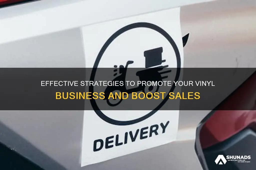 how to advertise your vinly business