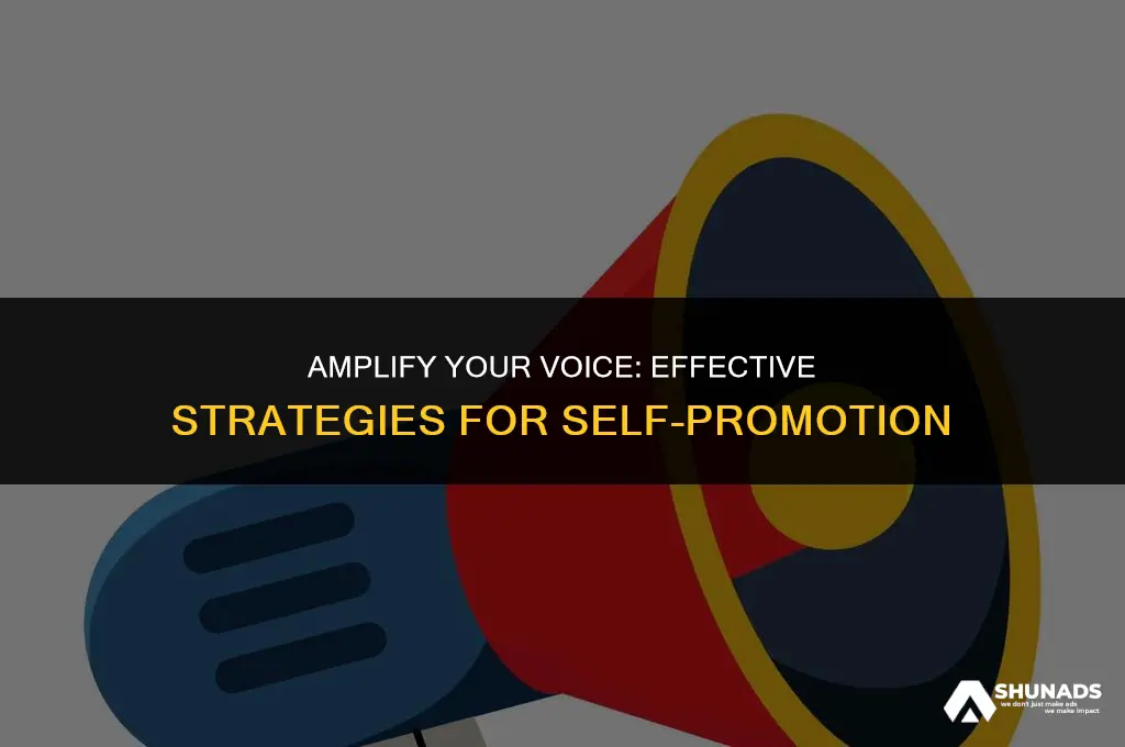 how to advertise your voice