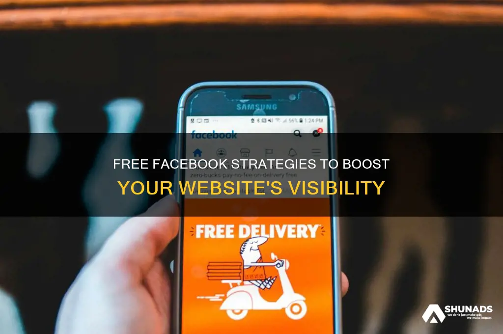 how to advertise your website on facebook for free