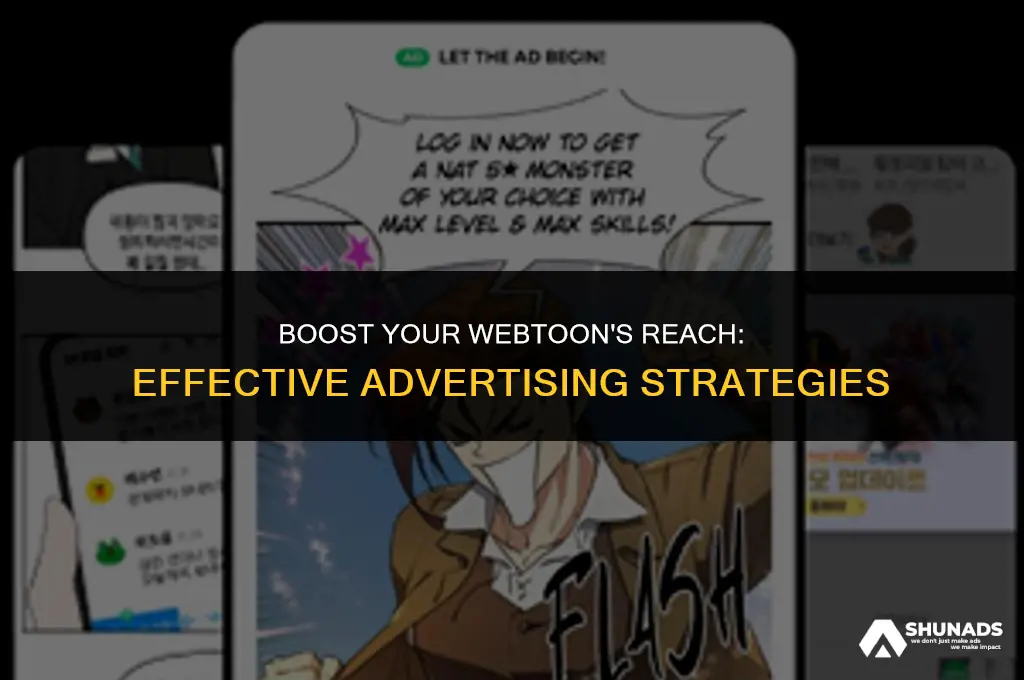 how to advertise your webtoon