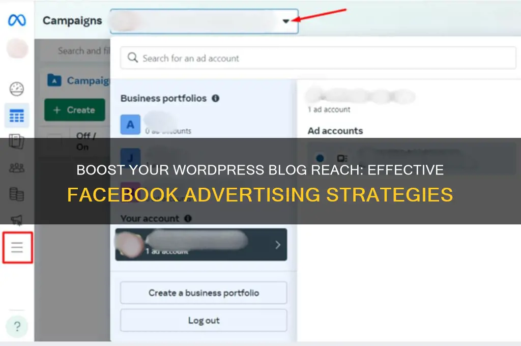 how to advertise your wordpress blog on facebook