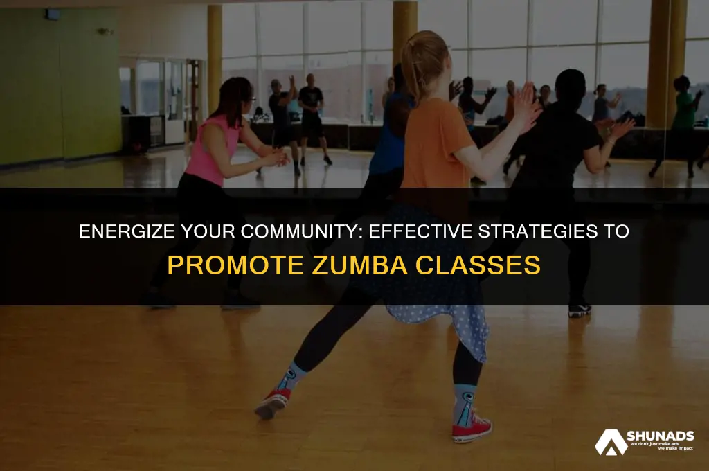 how to advertise zumba classes
