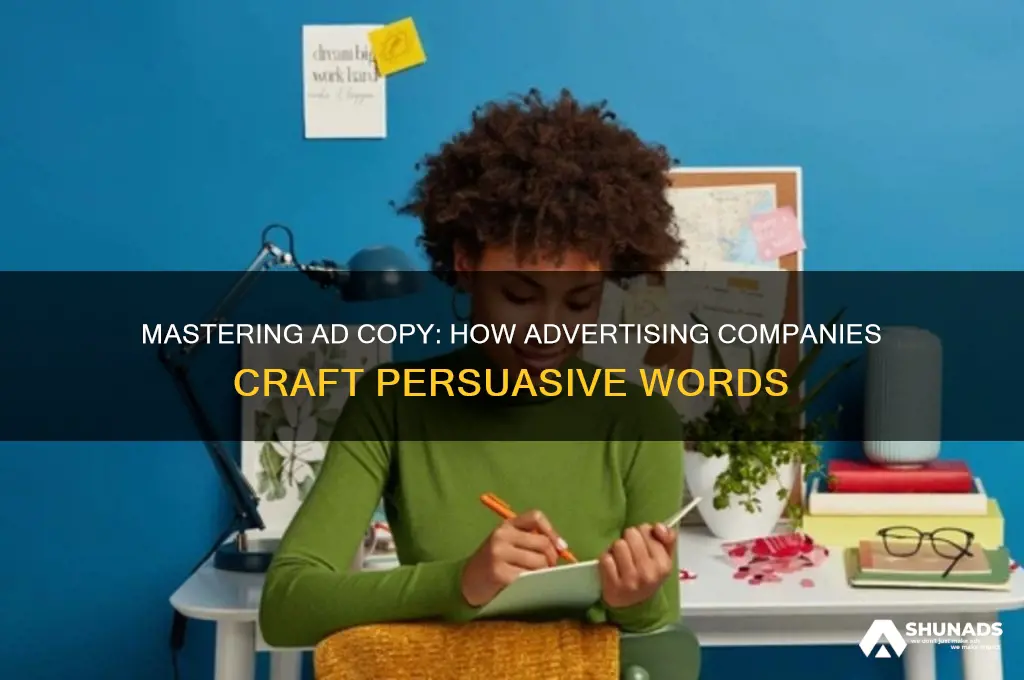 how to advertisement companies word