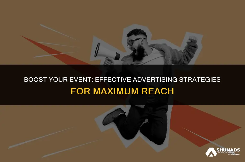how to advertisement event