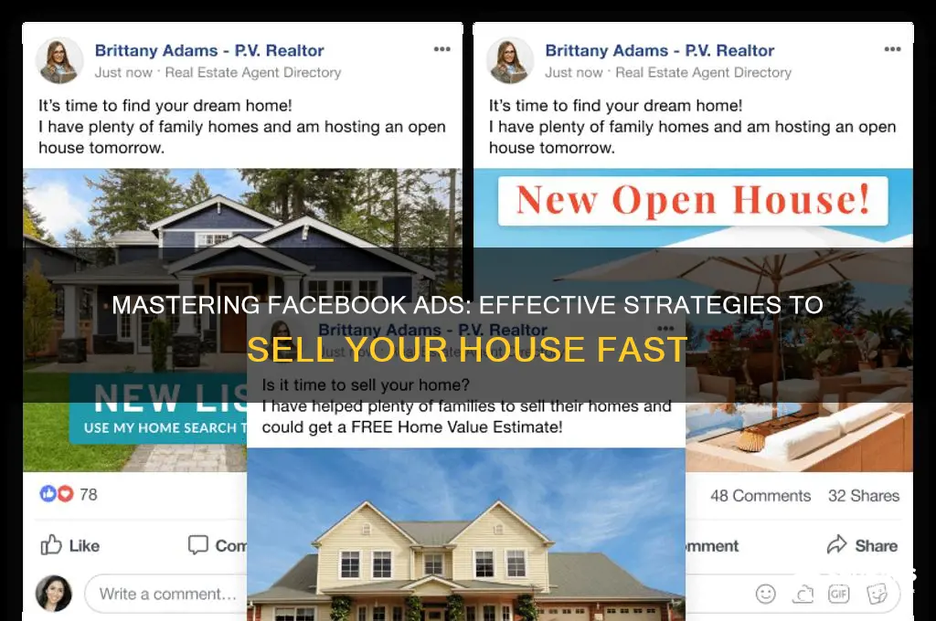 how to affectively advertise a house on facebook