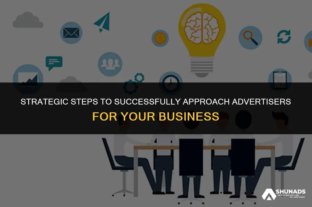 how to approach advertisers