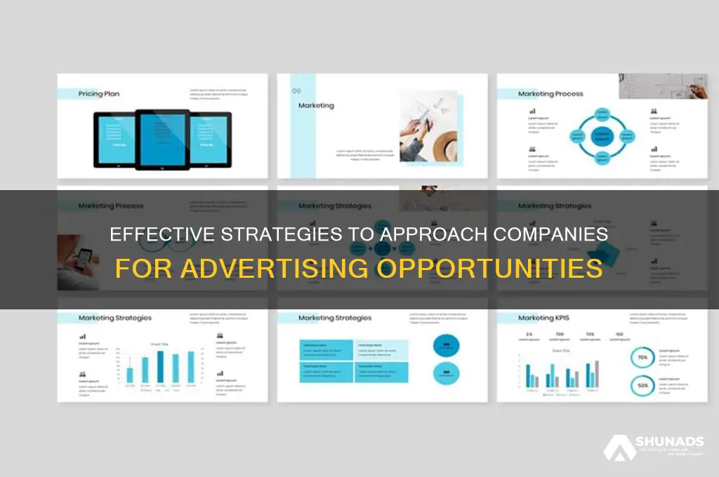 how to approach companies for advertising