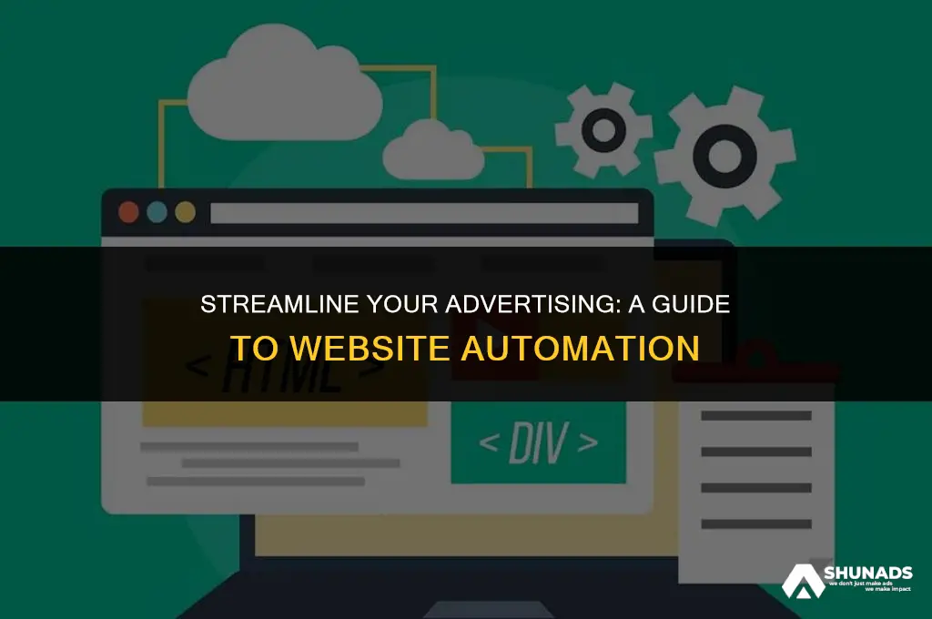 how to automate advertising website