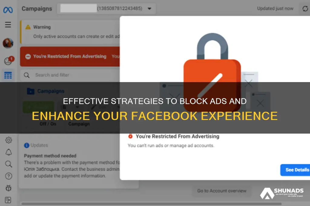 how to avoid advertisement in facebook