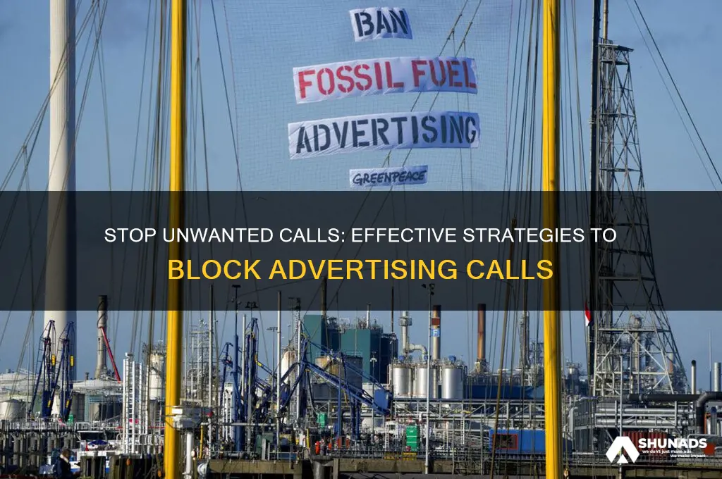 how to avoid getting called by advertising