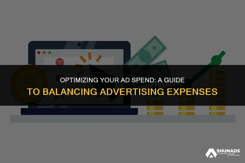 how to balance advertising expense