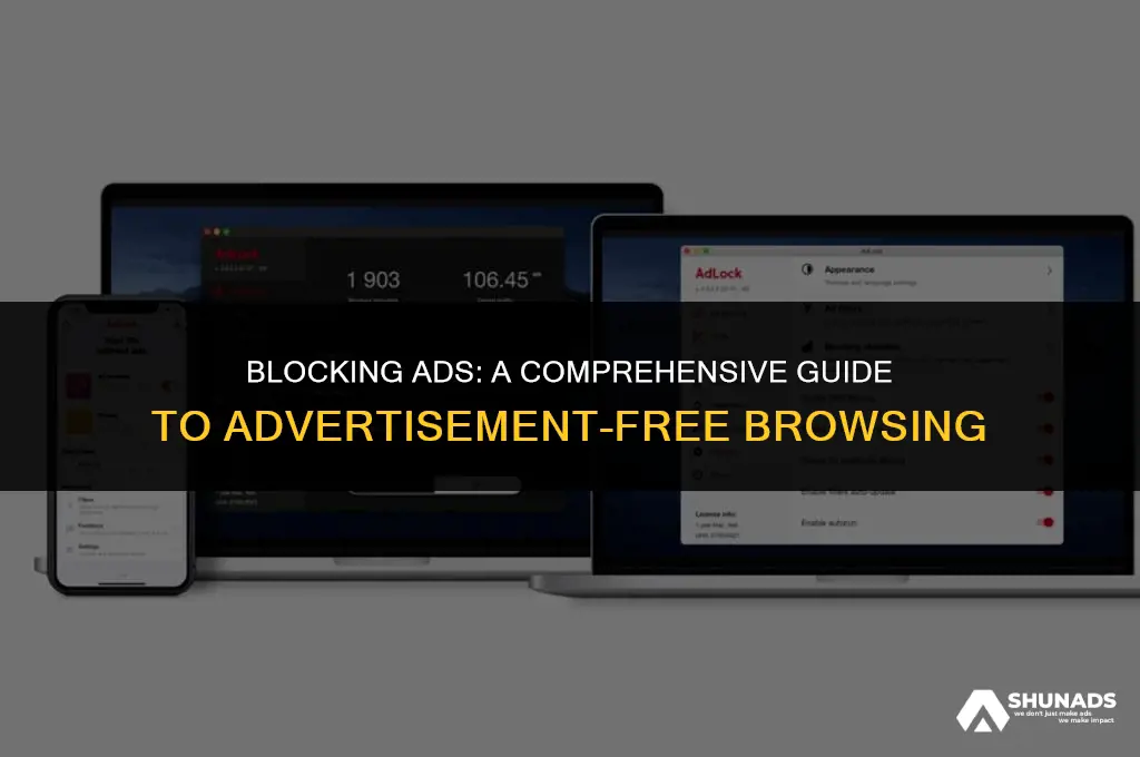 how to ban advertisements