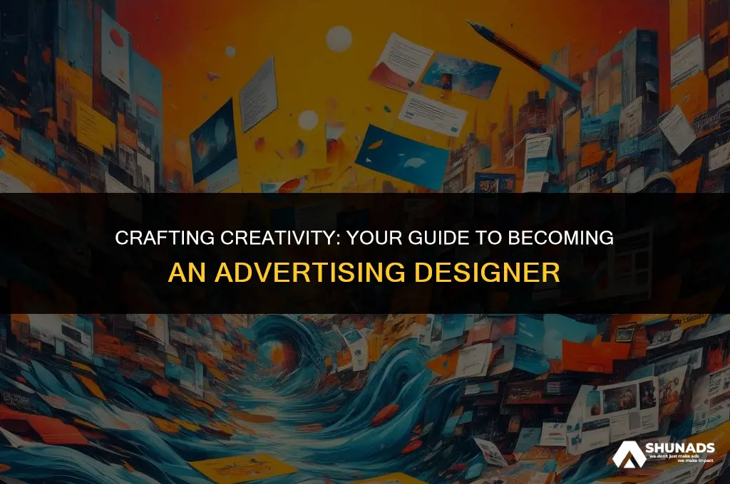how to become advertising designer