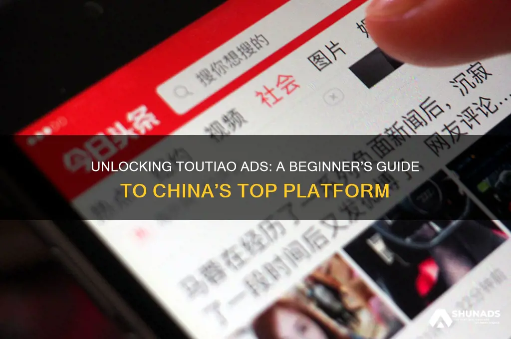 how to begin using toutiao advertising in china