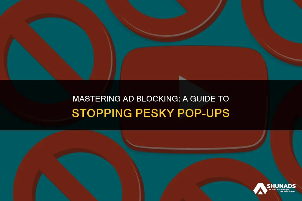 how to block advertise emts