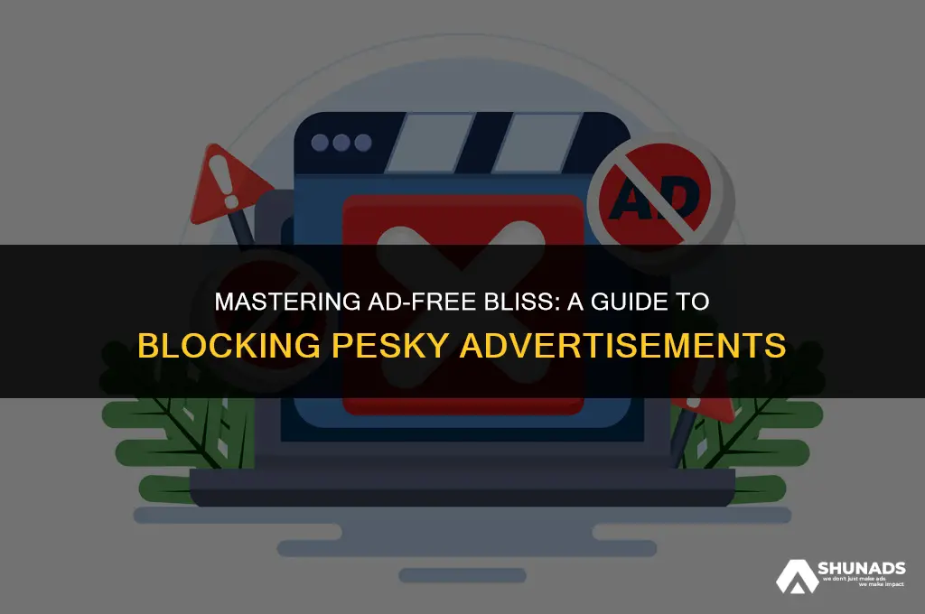 how to block advertisement messages
