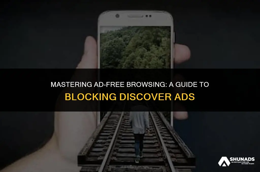 how to block discover advertising