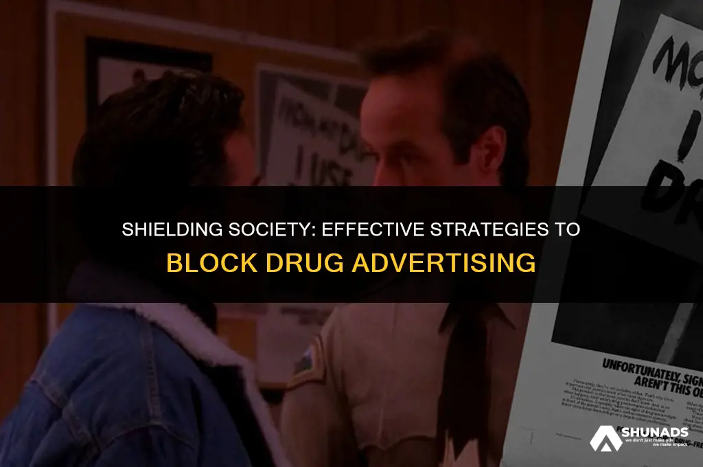 how to block drug advertising
