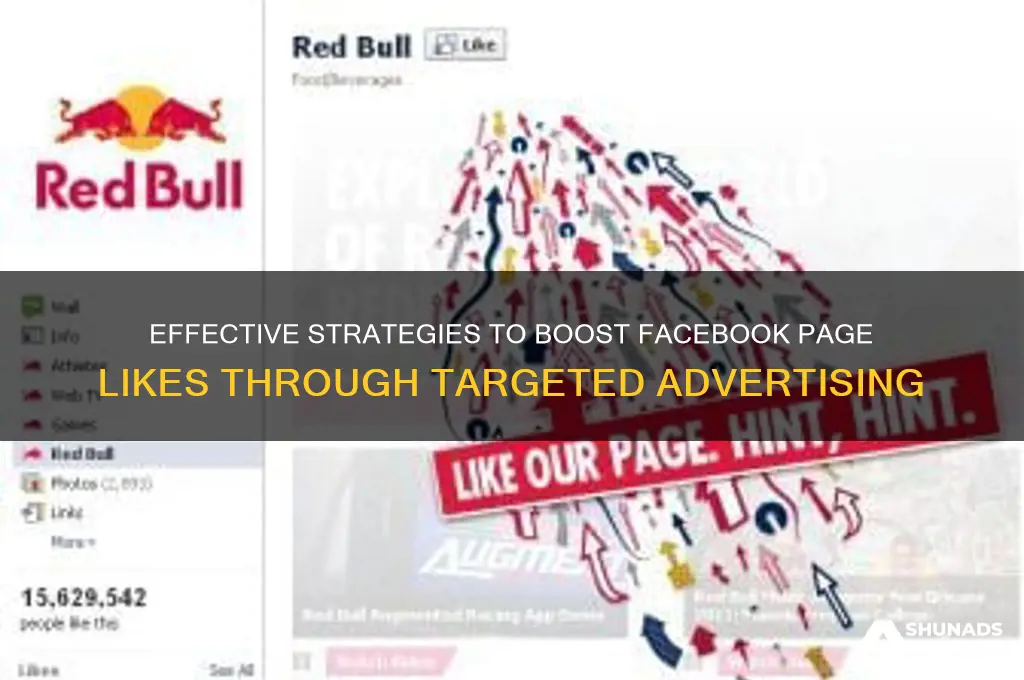 how to boost page likes on facebook advertising