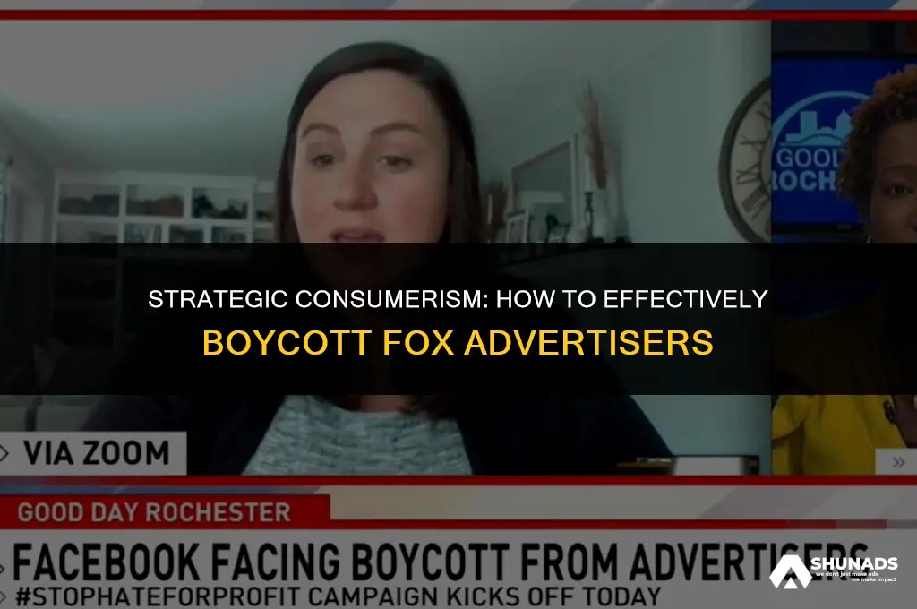 how to boycott fox advertisers