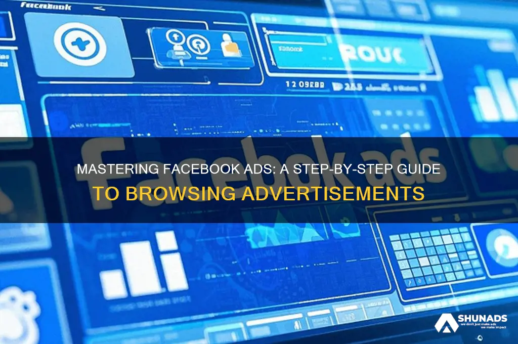 how to browse advertisements in facebook