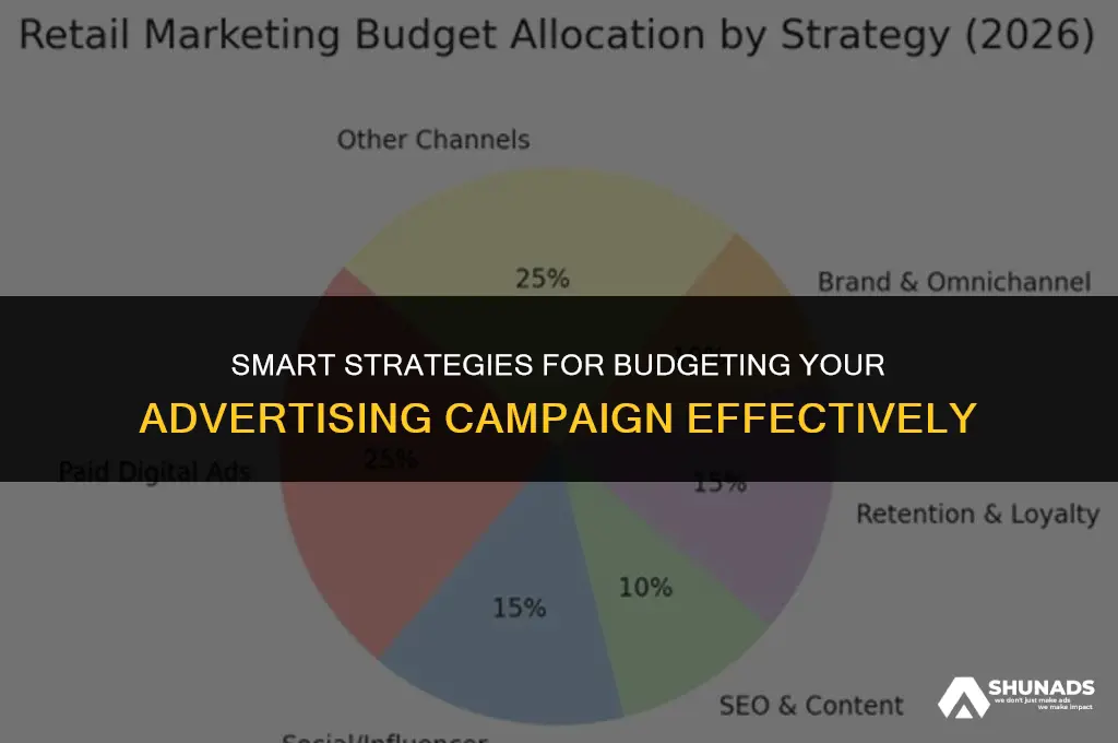 how to budget advertising campaign