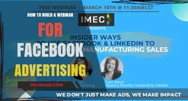 Master Facebook Advertising: A Step-by-Step Guide to Building Effective Webinars