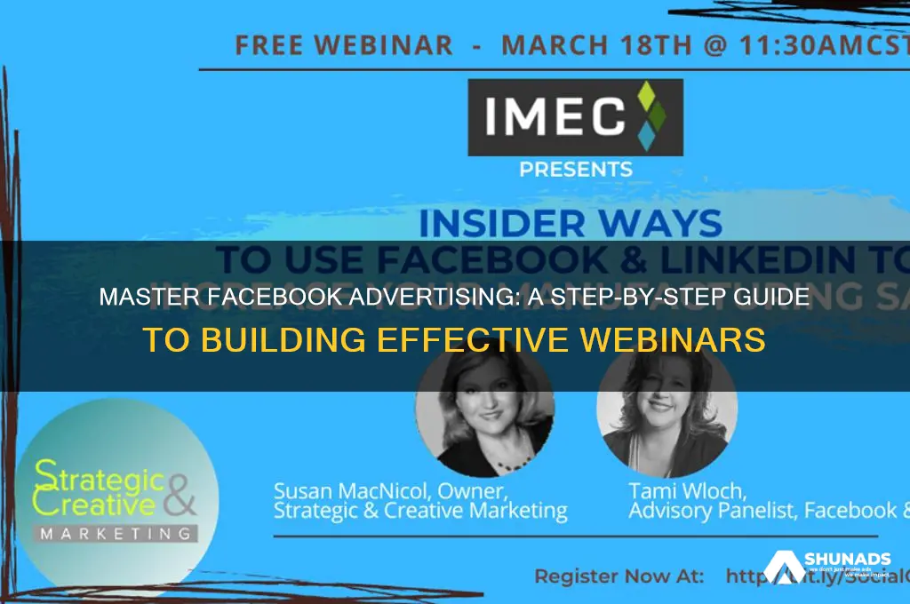 how to build a webinar for facebook advertising
