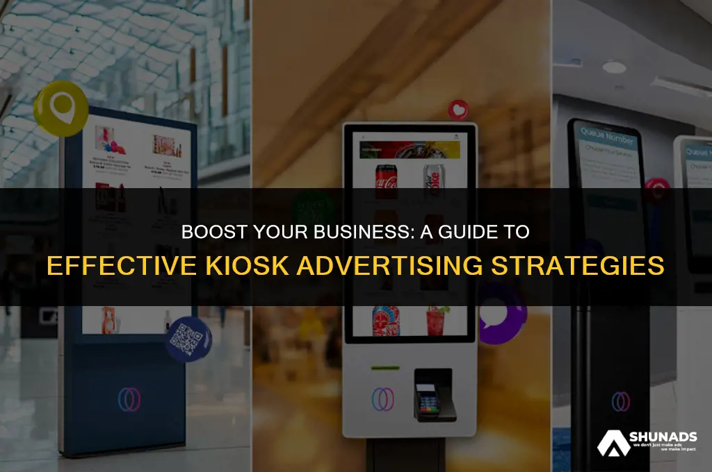 how to build kiosk advertising