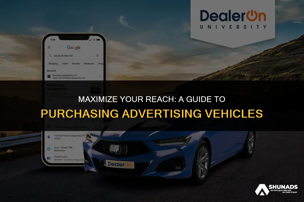 how to buy advertising car