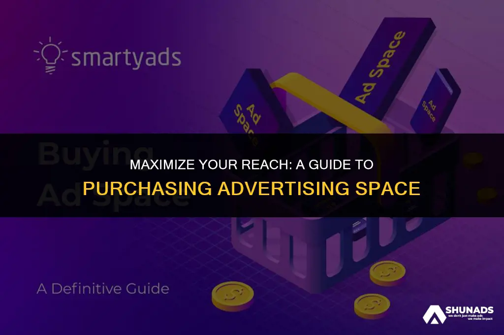 how to buy advertising space