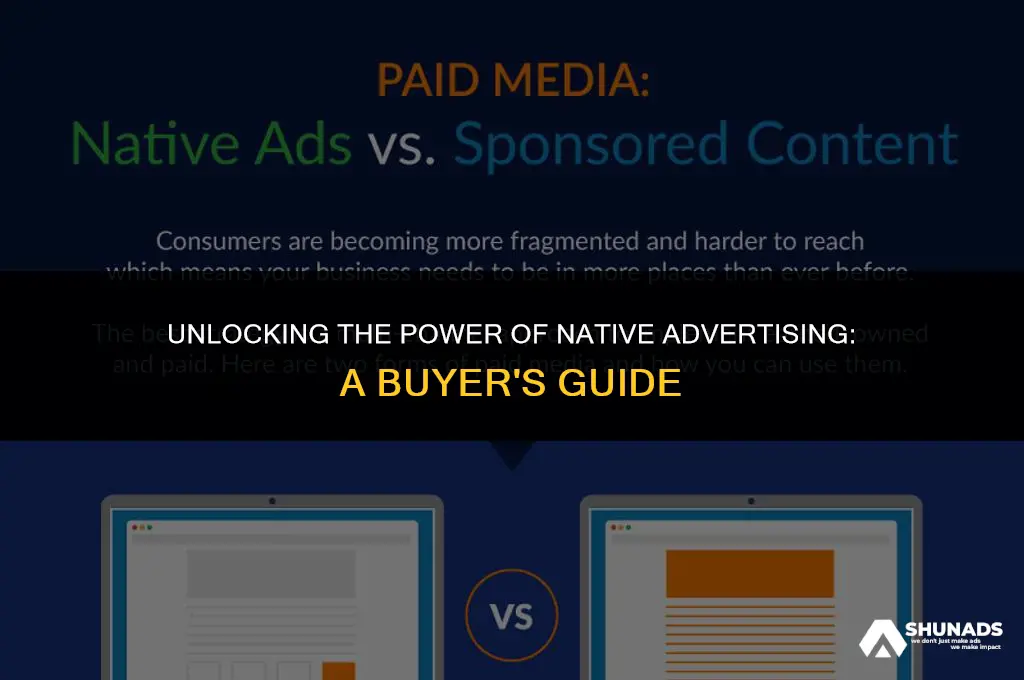 how to buy native advertising