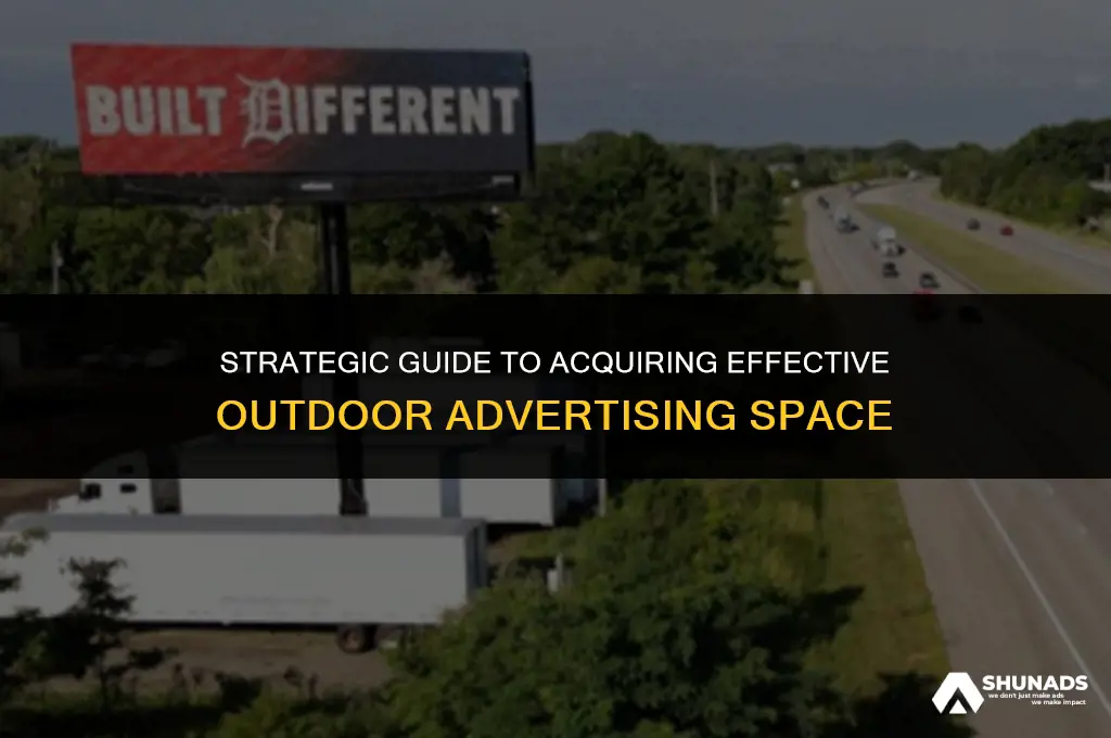 how to buy outdoor advertising
