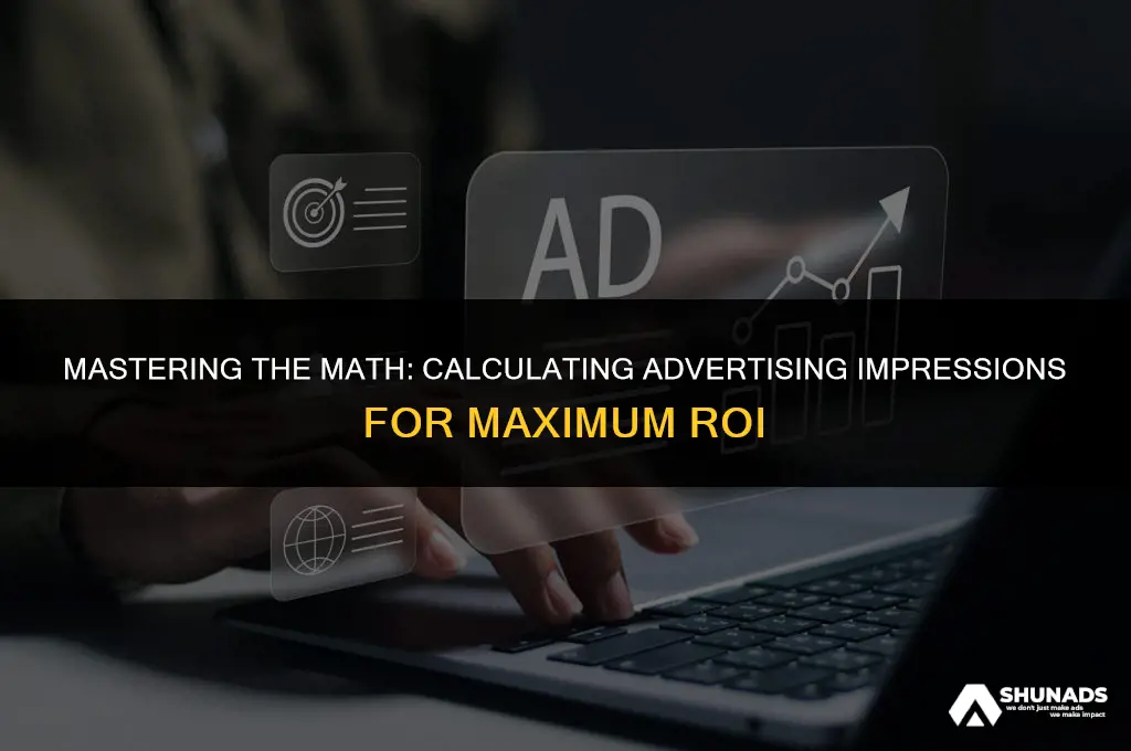 how to calculate advertising impressions