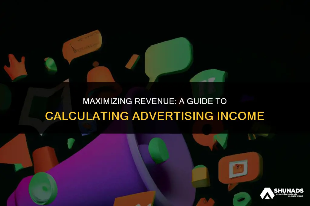how to calculate advertising income