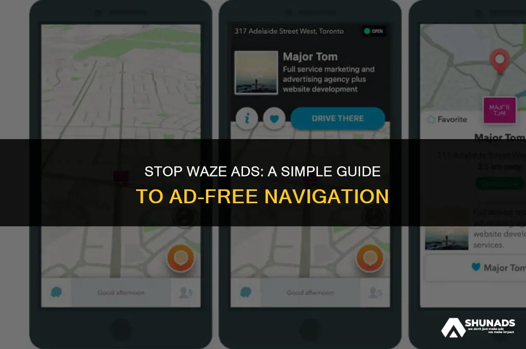 how to cancel waze advertising