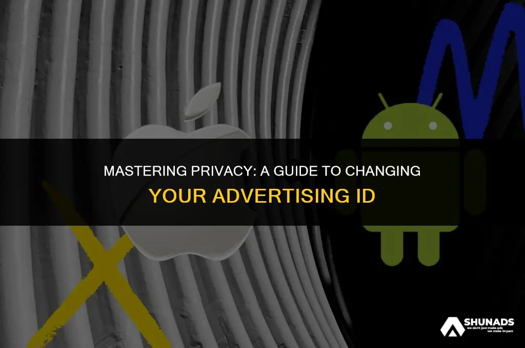 how to change advertising id