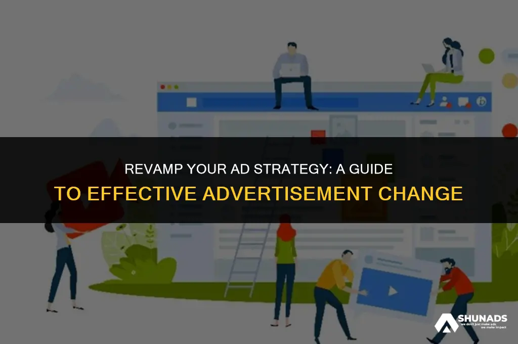 how to change advertisments