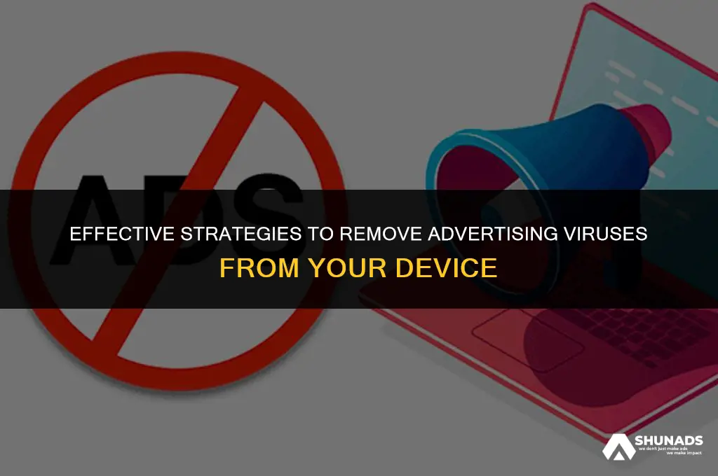 how to clean advertising virus