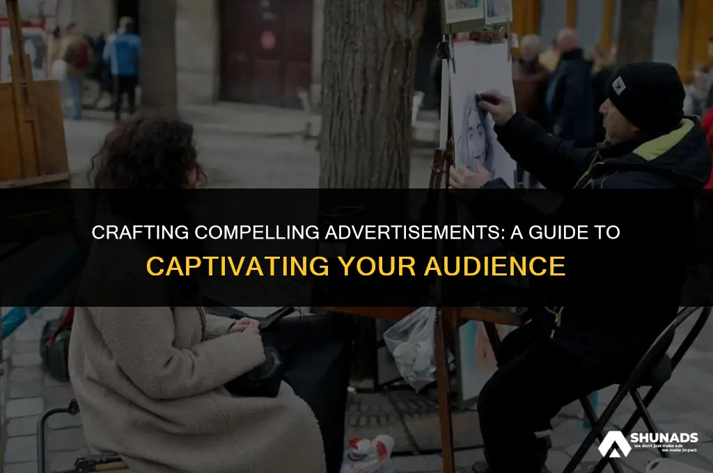 how to compose an advertisement