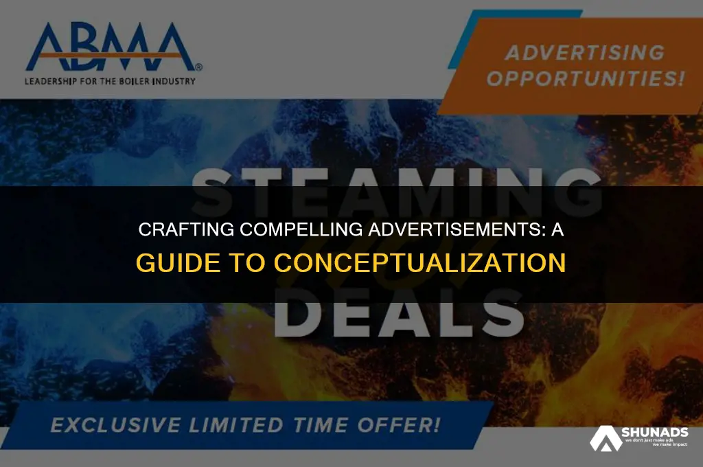 how to conceptualize an advertisement