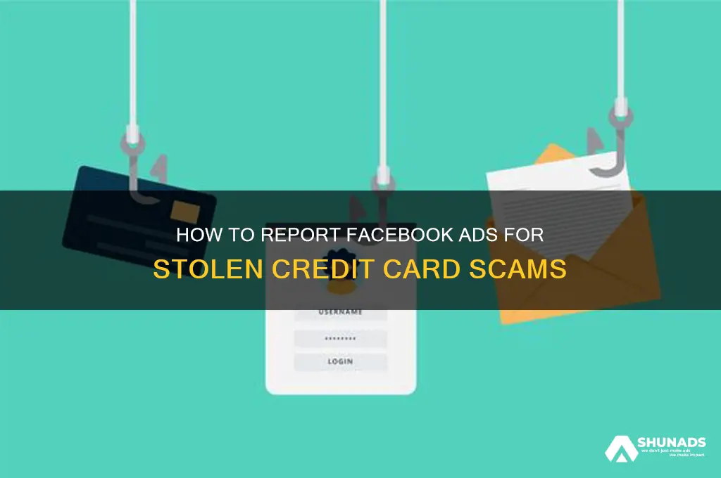 how to contact facebook stolen credit card advertisement