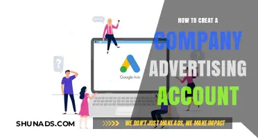 Step-by-Step Guide to Creating a Company Advertising Account